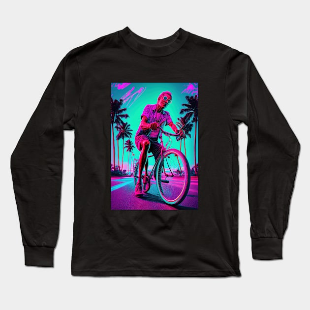 Santa Monica Summer Vibes Long Sleeve T-Shirt by Sweet Tea's